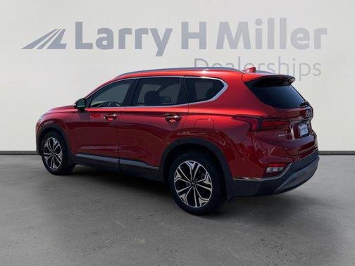 Lava Orange 2020 Hyundai SANTA FE 2.0T Limited