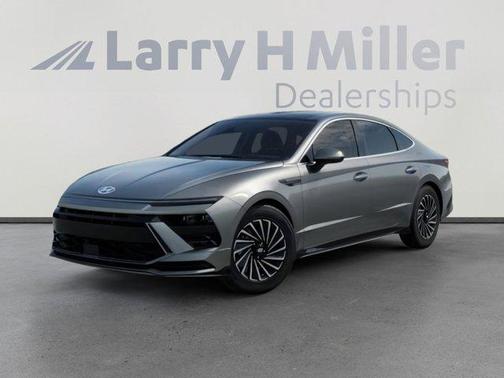 Portofino Gray 2026 Hyundai SONATA Hybrid SEL