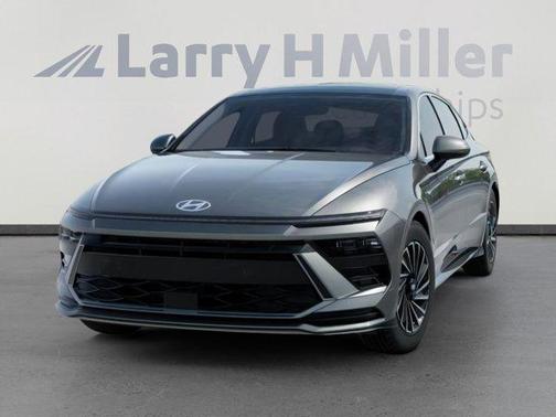 Portofino Gray 2026 Hyundai SONATA Hybrid SEL