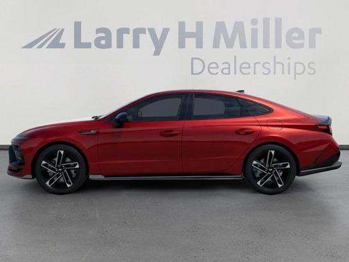 Red 2026 Hyundai SONATA N Line