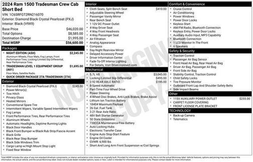 2024 RAM 1500 Tradesman