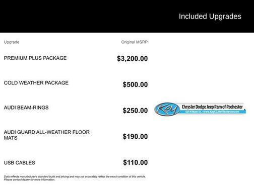 2018 Audi A4 2.0T Premium Plus