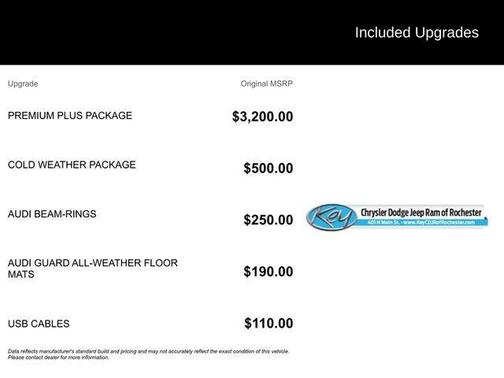 2018 Audi A4 2.0T Premium Plus