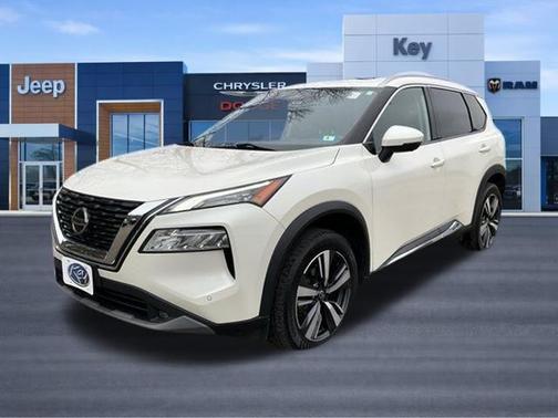 Pearl White Tricoat 2021 Nissan Rogue SL