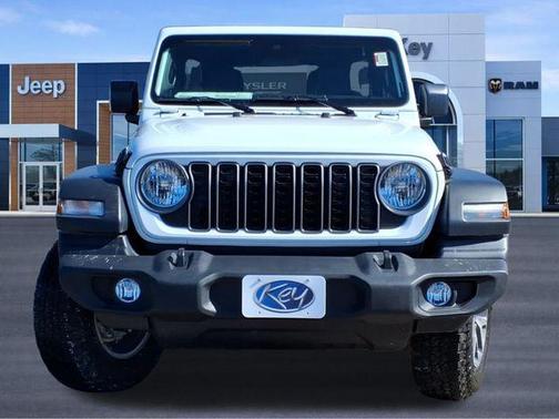 Bright White Clearcoat 2025 Jeep Wrangler Sport S