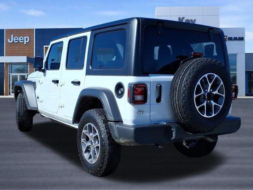Bright White Clearcoat 2025 Jeep Wrangler Sport S