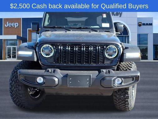 Granite Crystal Metallic Clearcoat 2026 Jeep Wrangler Willys