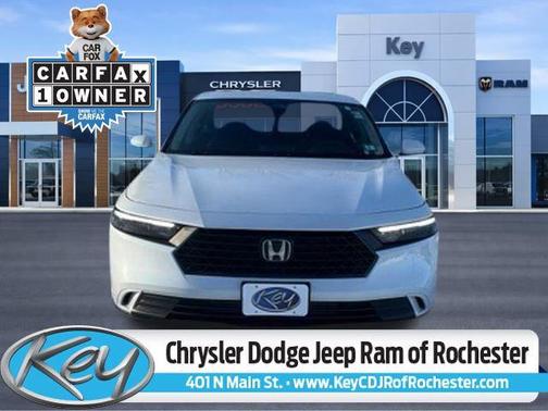 White 2024 Honda Accord EX