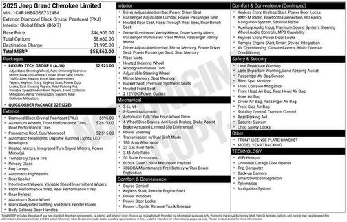 2025 Jeep Grand Cherokee Limited