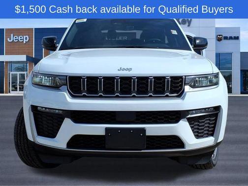 Bright White Clearcoat 2026 Jeep Grand Cherokee L Limited