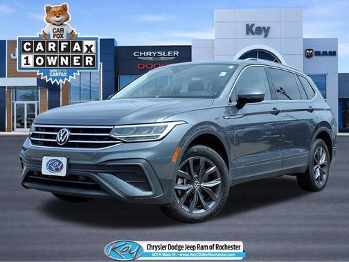 Gray 2022 Volkswagen Tiguan 2.0T SE 4MOTION