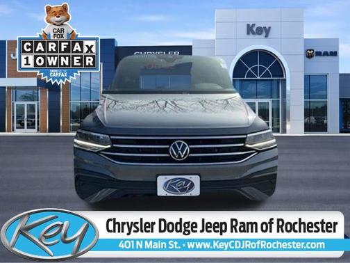 Gray 2022 Volkswagen Tiguan 2.0T SE 4MOTION