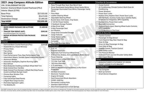 2021 Jeep Compass Latitude