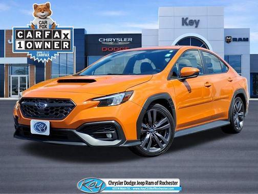 Solar Orange Pearl 2022 Subaru WRX Premium