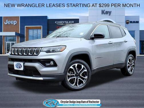 Billet Silver Metallic Clearcoat 2022 Jeep Compass Limited