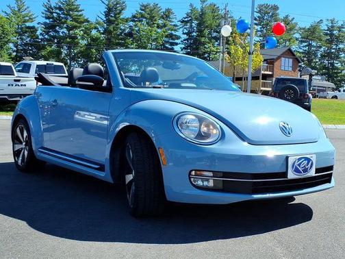 Blue Metallic 2013 Volkswagen Beetle 2.0T