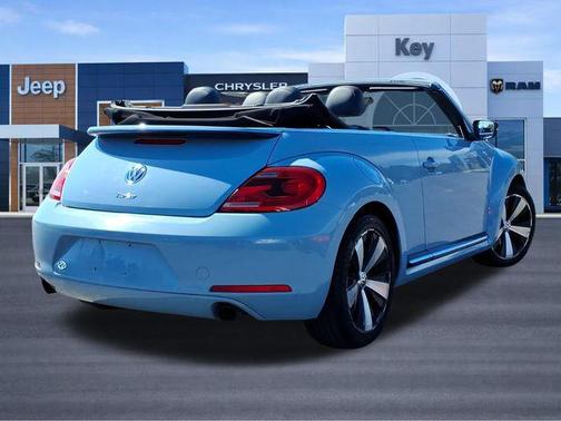 Blue Metallic 2013 Volkswagen Beetle 2.0T
