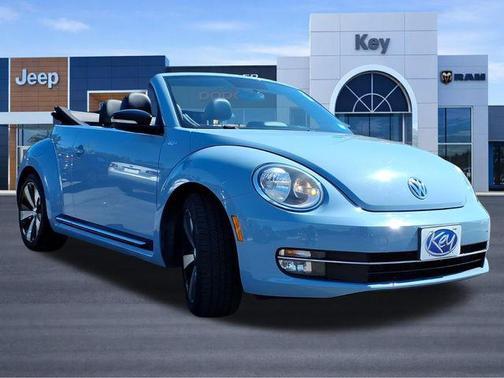 Blue Metallic 2013 Volkswagen Beetle 2.0T