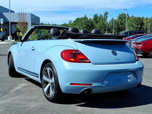 Blue Metallic 2013 Volkswagen Beetle 2.0T