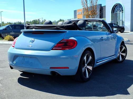 Blue Metallic 2013 Volkswagen Beetle 2.0T