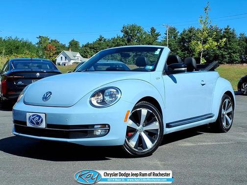 Blue Metallic 2013 Volkswagen Beetle 2.0T