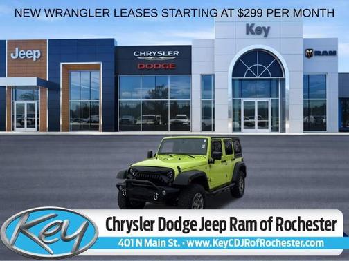 Hypergreen Clearcoat 2016 Jeep Wrangler Unlimited Sport