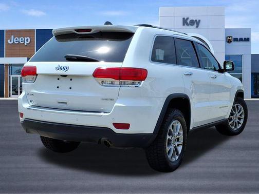 Bright White Clearcoat 2015 Jeep Grand Cherokee Limited