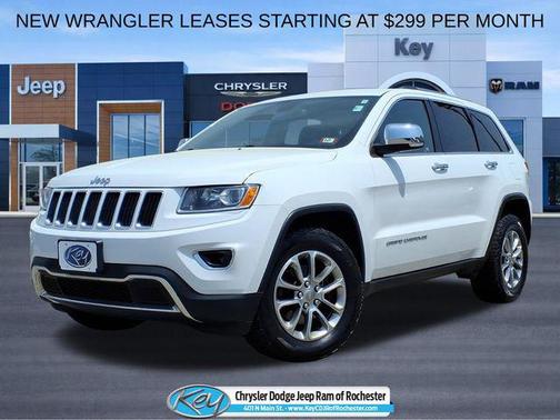 Bright White Clearcoat 2015 Jeep Grand Cherokee Limited