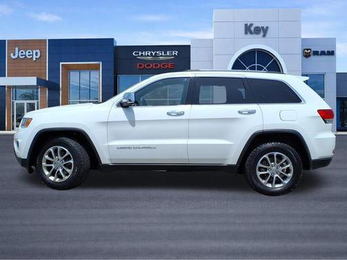 Bright White Clearcoat 2015 Jeep Grand Cherokee Limited