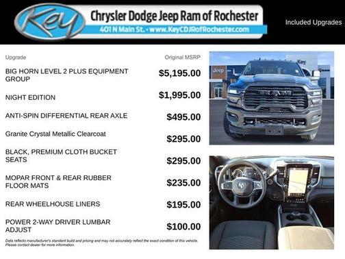 2025 RAM 2500 Big Horn Crew Cab 4x4 6'4' Box