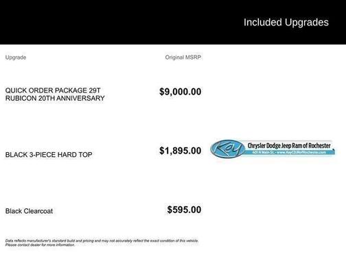 2023 Jeep Wrangler 4xe Rubicon 20th Anniversary