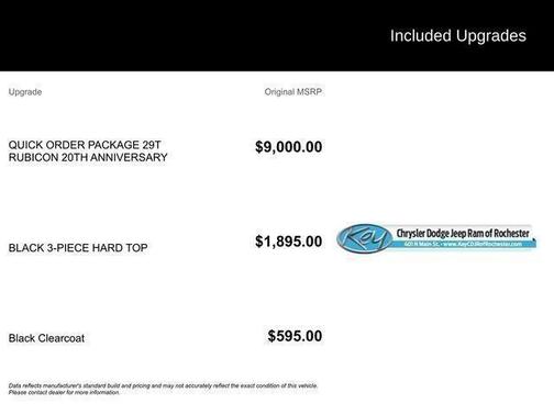 2023 Jeep Wrangler 4xe Rubicon 20th Anniversary