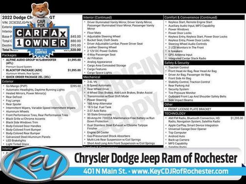 2022 Dodge Challenger GT