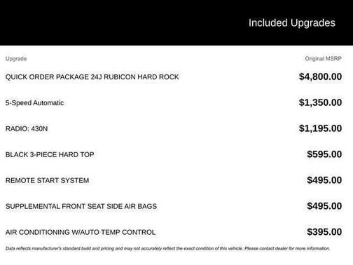 2016 Jeep Wrangler Unlimited Rubicon