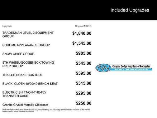 2022 RAM 2500 Tradesman Crew Cab 4x4 6'4' Box