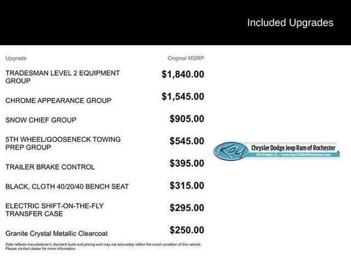 2022 RAM 2500 Tradesman Crew Cab 4x4 6'4' Box
