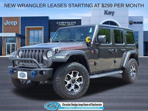 Granite Crystal Metallic Clearcoat 2021 Jeep Wrangler Unlimited Rubicon
