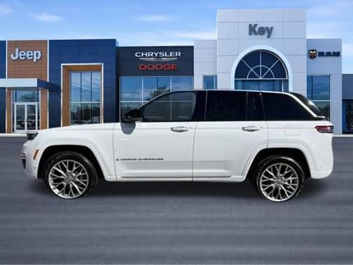 Bright White Clearcoat 2024 Jeep Grand Cherokee Summit