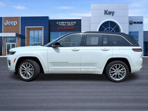 Bright White Clearcoat 2024 Jeep Grand Cherokee Summit