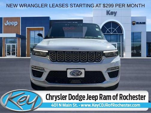 Bright White Clearcoat 2024 Jeep Grand Cherokee Summit