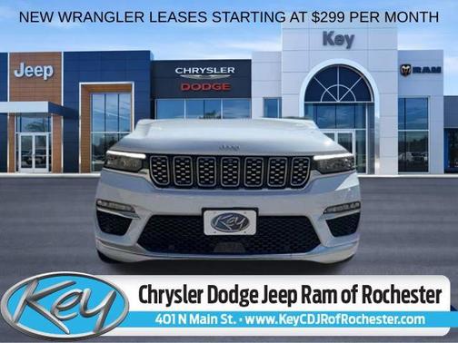 Bright White Clearcoat 2024 Jeep Grand Cherokee Summit