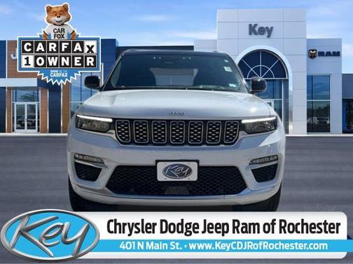 Bright White Clearcoat 2024 Jeep Grand Cherokee Summit