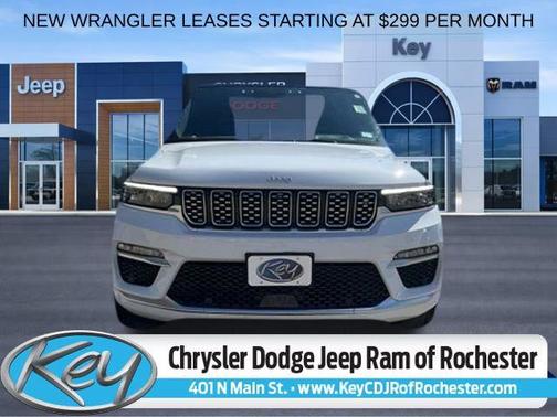 Bright White Clearcoat 2024 Jeep Grand Cherokee Summit