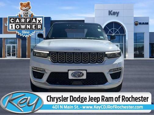 Bright White Clearcoat 2024 Jeep Grand Cherokee Summit