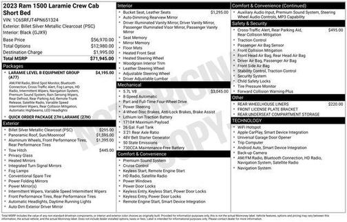 2023 RAM 1500 Laramie