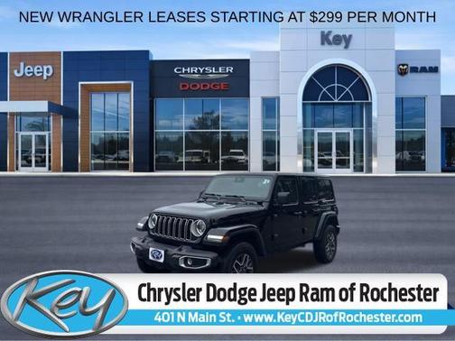 Black Clearcoat 2025 Jeep Wrangler 4-Door Sahara 4x4