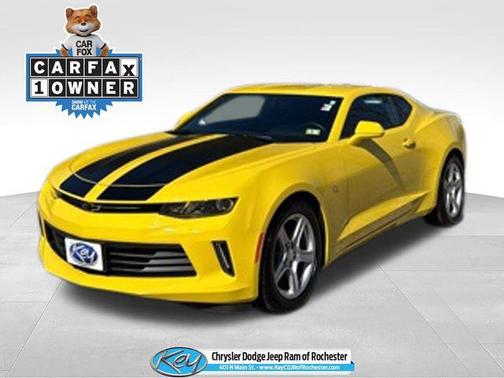 Bright Yellow 2018 Chevrolet Camaro 1LS