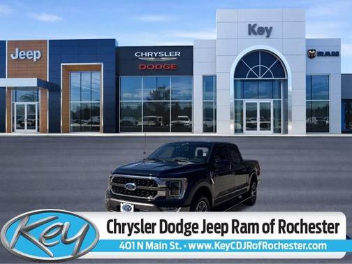 Antimatter Blue Metallic 2023 Ford F-150 King Ranch