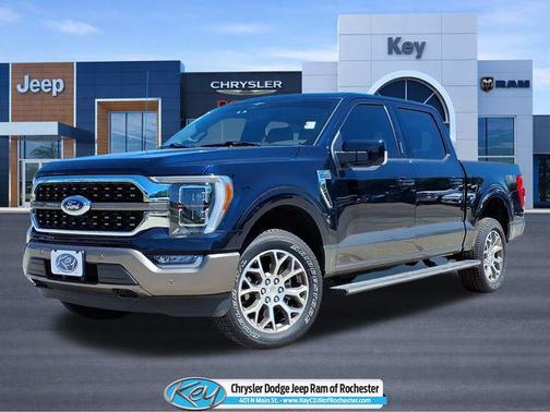 Antimatter Blue Metallic 2023 Ford F-150 King Ranch