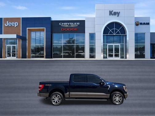 Antimatter Blue Metallic 2023 Ford F-150 King Ranch